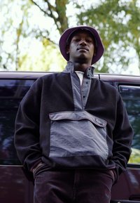 Levi's® MOCK NECK - Sweat polaire - arctic black agate