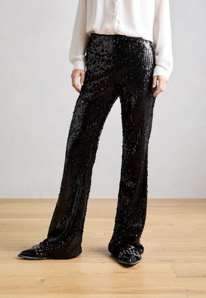 Lindex TROUSERS LARA - Broek - black