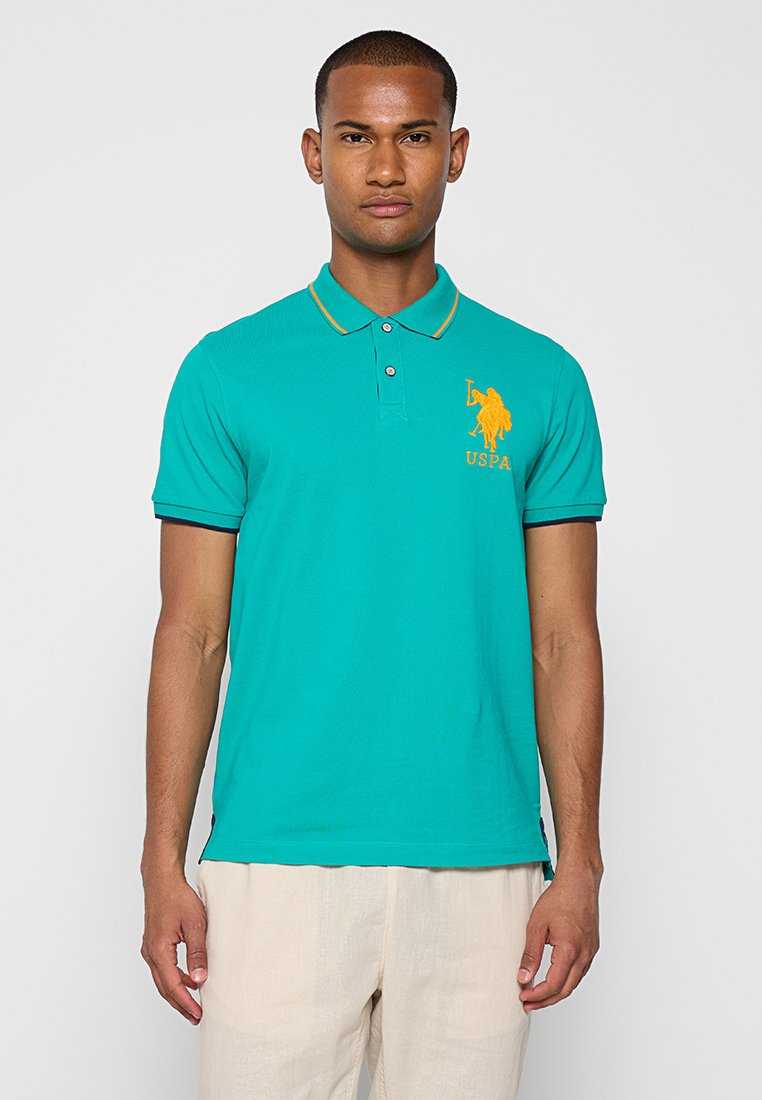 U.S. Polo Assn. Poloshirt groen U.S. Polo Assn. Poloshirt groen