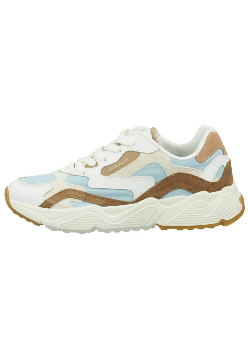 GANT NICERWILL - Sneaker low - wht beige walnut