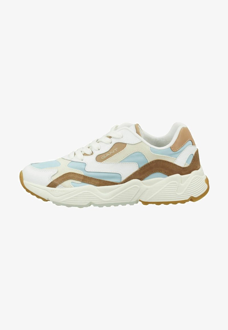 GANT NICERWILL - Sneaker low - wht beige walnut