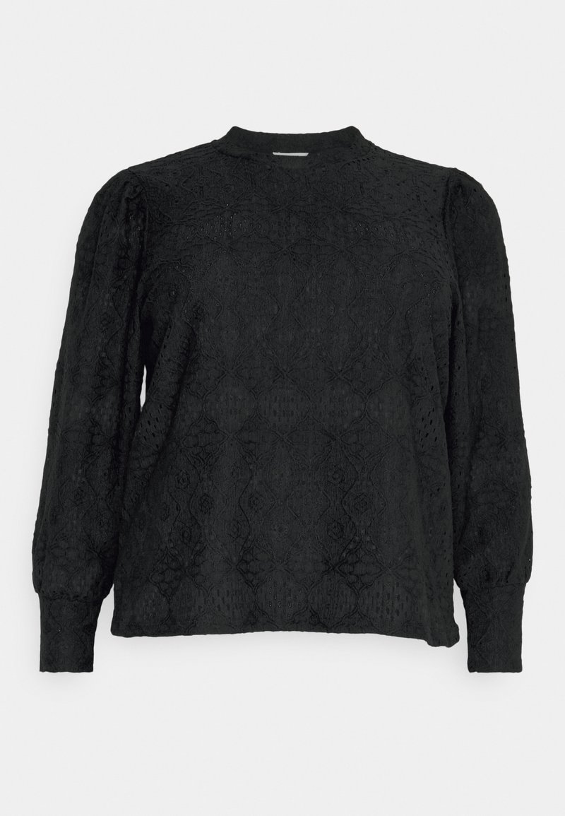 Object Curve Blouse zwart