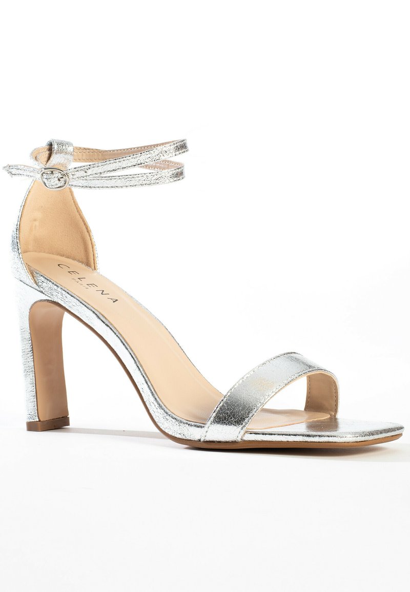 Damen Pumps | Celena CORY High Heel Sandalette silver/silberfarben - LQ90371 Damen Pumps | Celena CORY High Heel Sandalette silver/silberfarben - LQ90371