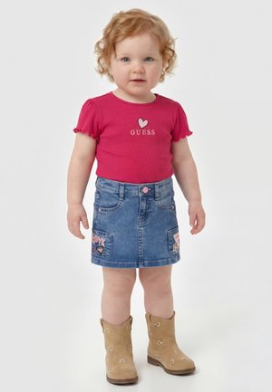 Guess, T-Shirt print - fuchsia