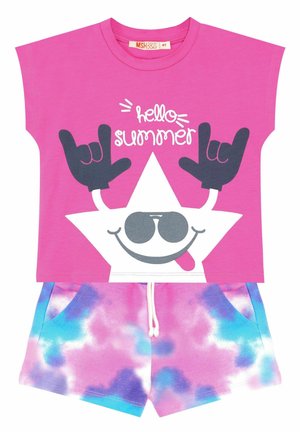 SET STAR TIE-DYE - Shorts - mehrfarbig