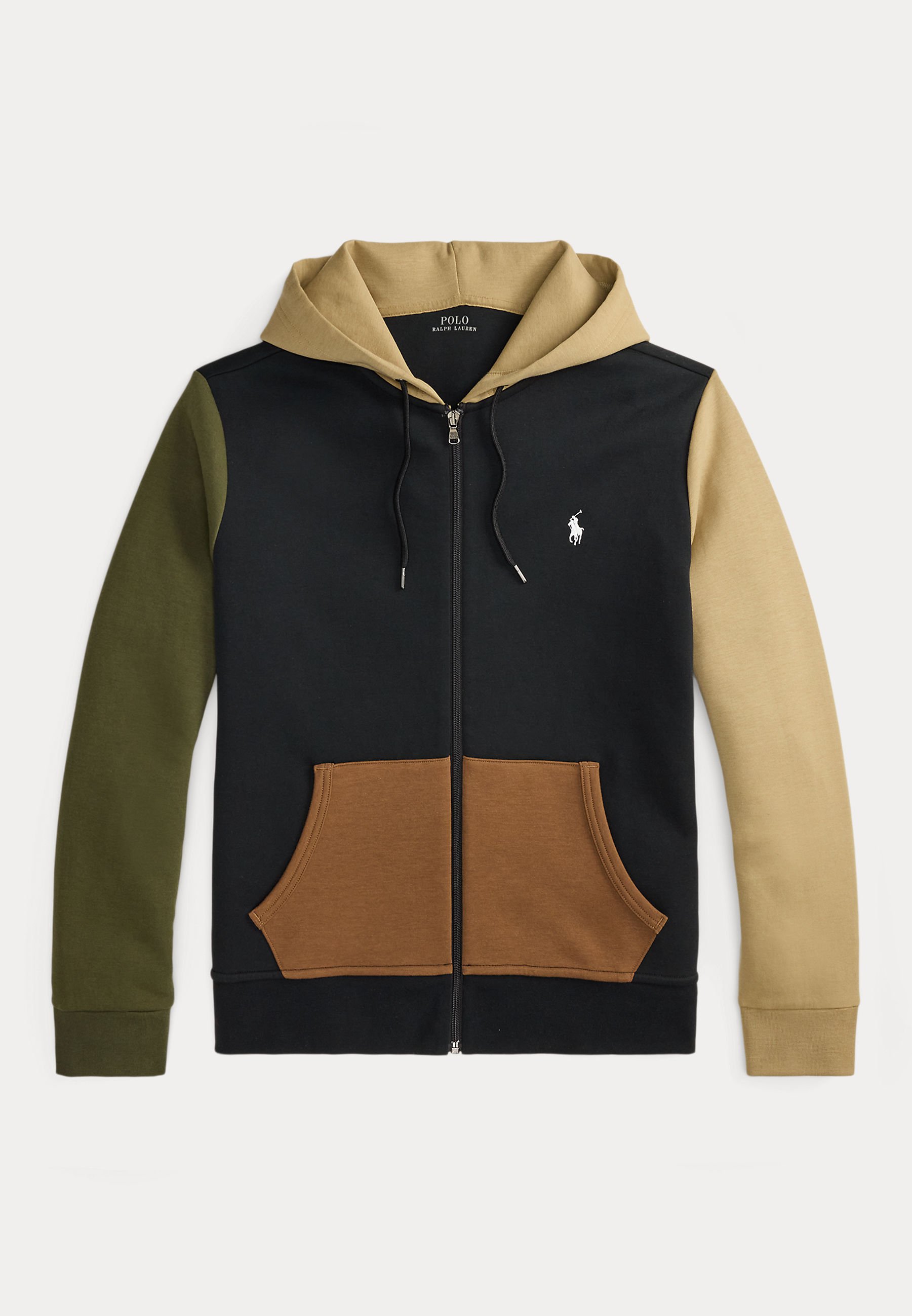 Polo Ralph Lauren CAMO DOUBLE-KNIT HOODIE - Zip-up sweatshirt