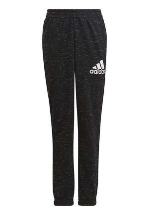 BOSPANT UNISEX - Tracksuit bottoms - black melange white