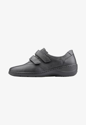 Waldläufer Slipper - schwarz