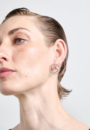 BALL EARRING - Boucle d'oreille individuelle - yellow gold-colored/white gold-colored