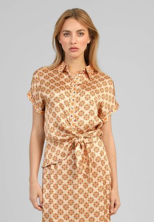 AN'GE, CHEMISE KAVINY PIRIMINI BLE - Chemisier - multi-coloured