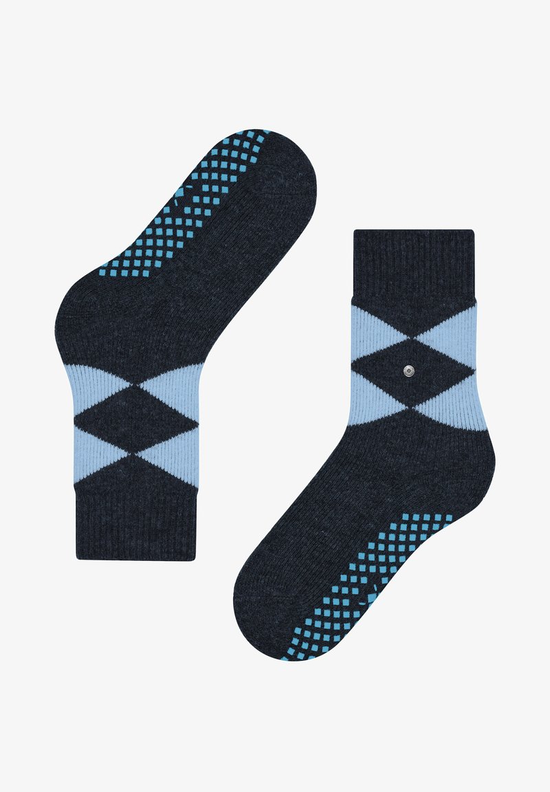 Burlington EVERYDAY ARGYLE MIX 2-PACK ONE-SIZE - Sokken - marine/blauw Burlington EVERYDAY ARGYLE MIX 2-PACK ONE-SIZE - Sokken - marine/blauw