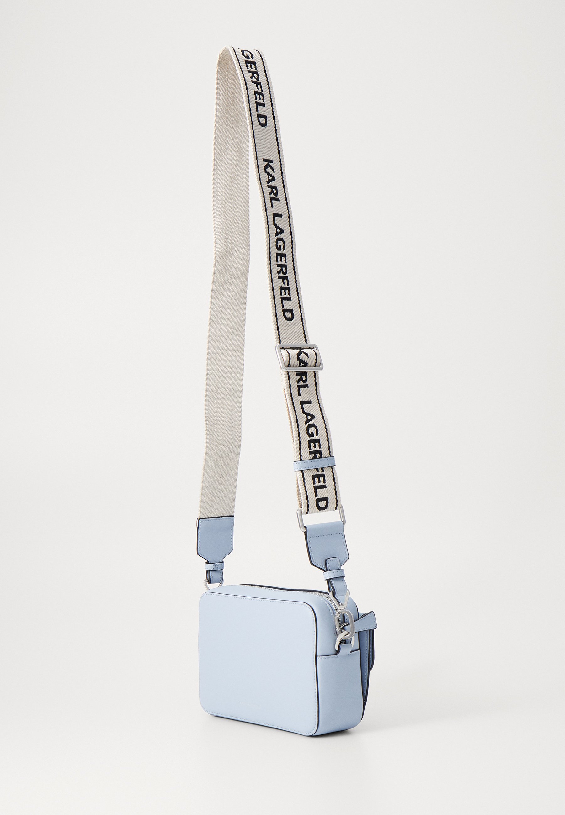 KARL LAGERFELD K/LOCK CAMERABAG - Cross body bag - kentucky blue