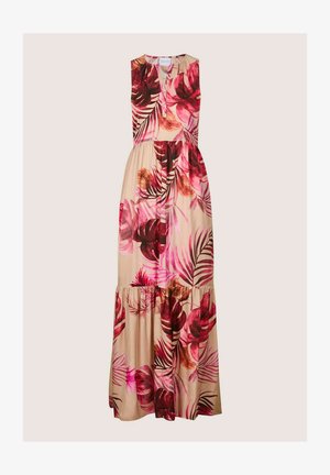 MADELEINE, Maxi dress - raspberry sorbet multicolour