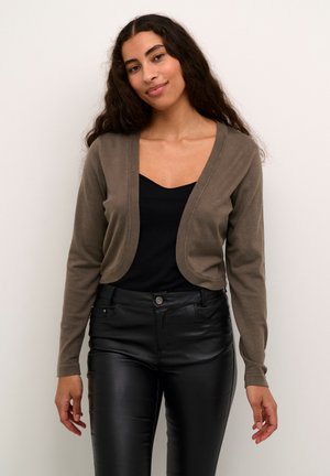 ASTRID BOLERO - Chaqueta de punto - major brown