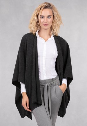 Giesswein MERINO CAPE - Cape - anthrazit