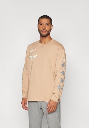 NBA CITY EDITION CHICAGO BULLS LONG SLEEVE TEE - Topper langermet - hemp