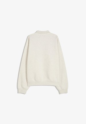Bershka POLO COLLAR - Sportska majica - off white