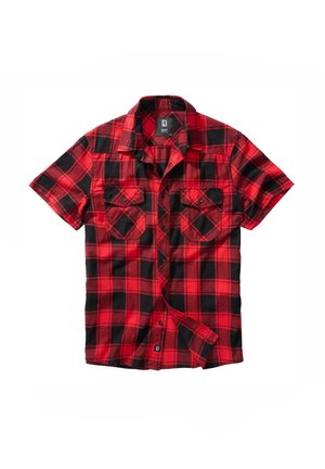 CHECKSHIRTHALFSLEEVE - Skjorter - redblackwhite