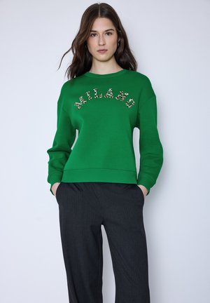 LOOSE FIT - Sweatshirt - grün