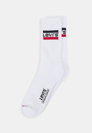 REGULAR CUT LOGO 2 PACK - Socks - white