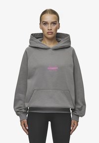 Pegador BELLY OVERSIZED HOODIE - Felpa - washed deep grey