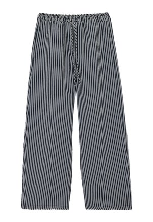 Koton, TIE WAIST - Pantalon classique - dark blue