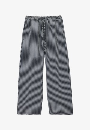 Koton, TIE WAIST - Pantalon classique - dark blue