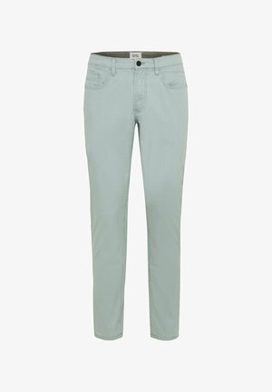 SLIM FIT 5-POCKET - Trousers - aqua green