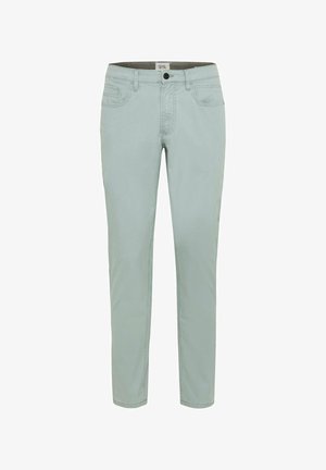 SLIM FIT 5-POCKET - Broek - aqua green