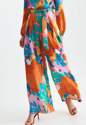 PALAZZO - Trousers - orange