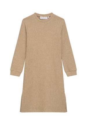 DELIN - Strickkleid - beige
