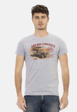 T-shirt con stampa - grey