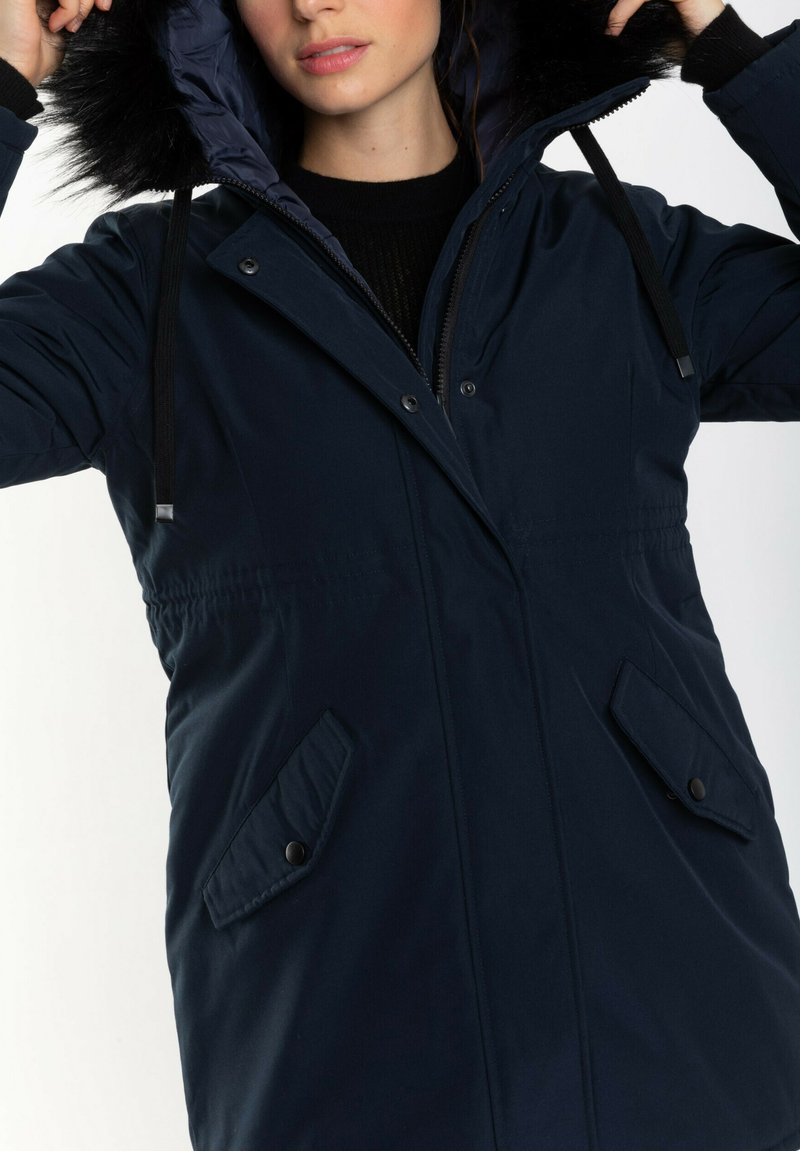 White Goose BARBARA - Abrigo invierno navy Zalando.es