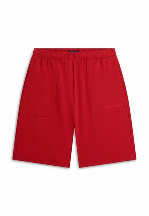 Tommy Hilfiger, ESSENTIAL LOGO TERRY LOUNGE SHORTS - Pantalón de pijama - dark magma