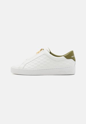 MICHAEL Michael Kors KEATON ZIP SLIP ON - Tenisky - smokey olive