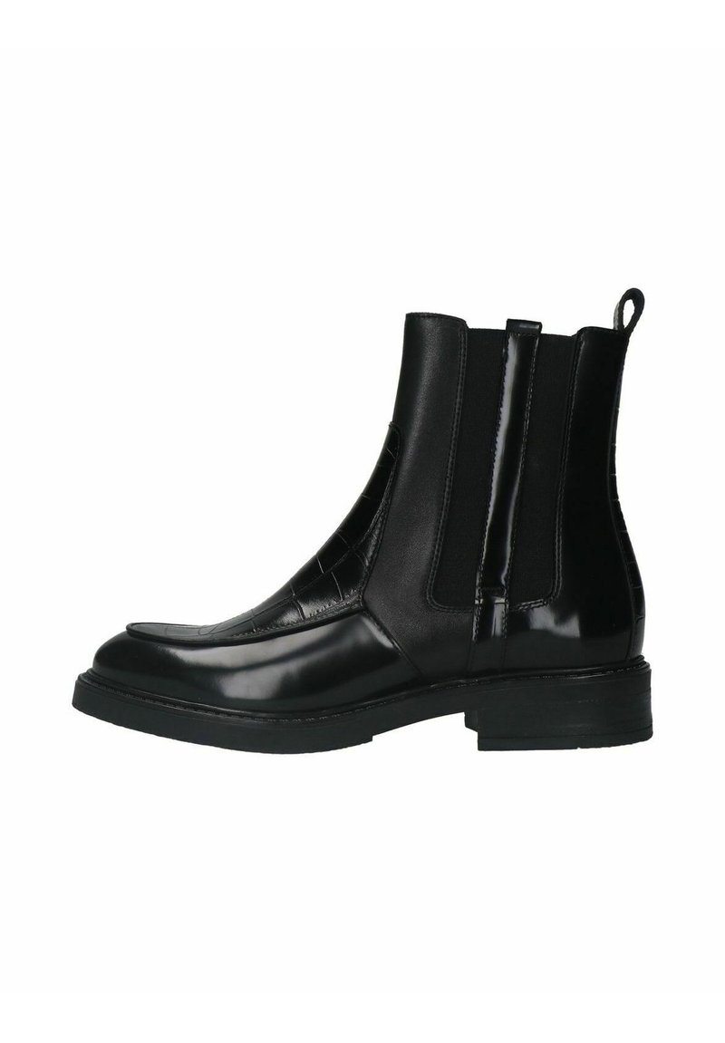 Manfield Bottines à plateau - schwarz
