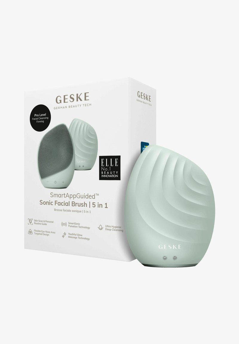 GESKE SONIC FACIAL BRUSH | 5 IN 1 - Huidverzorgingstool - green