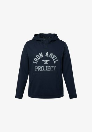 JP1880, IRON ANVIL - Hættetrøje - dark blue