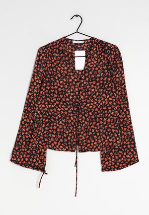 Mango, Bluse - black