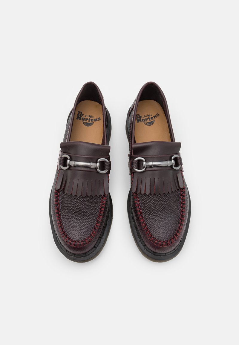 Dr. Martens ADRIAN SNAFFLE - Slipper - oxblood/pebble grain 