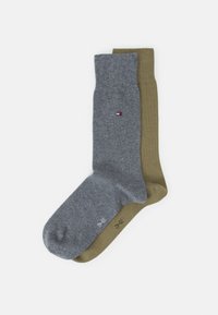 Não selecionado, olive/grey melange