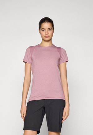 WOMENS SINGLETRACK - Print T-shirt - rannoch pink