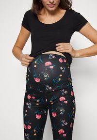 Pieces Maternity PMHIMA  - Κολάν - Παντελόνια - black