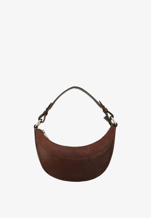 Gusti Leder, SMALL WOMAN HANDBAG MARA - Handtasche - dunkelbraun