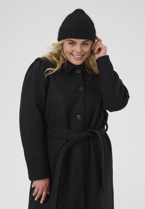 Kaffe Curve HELLA HOOD - Huer - black deep