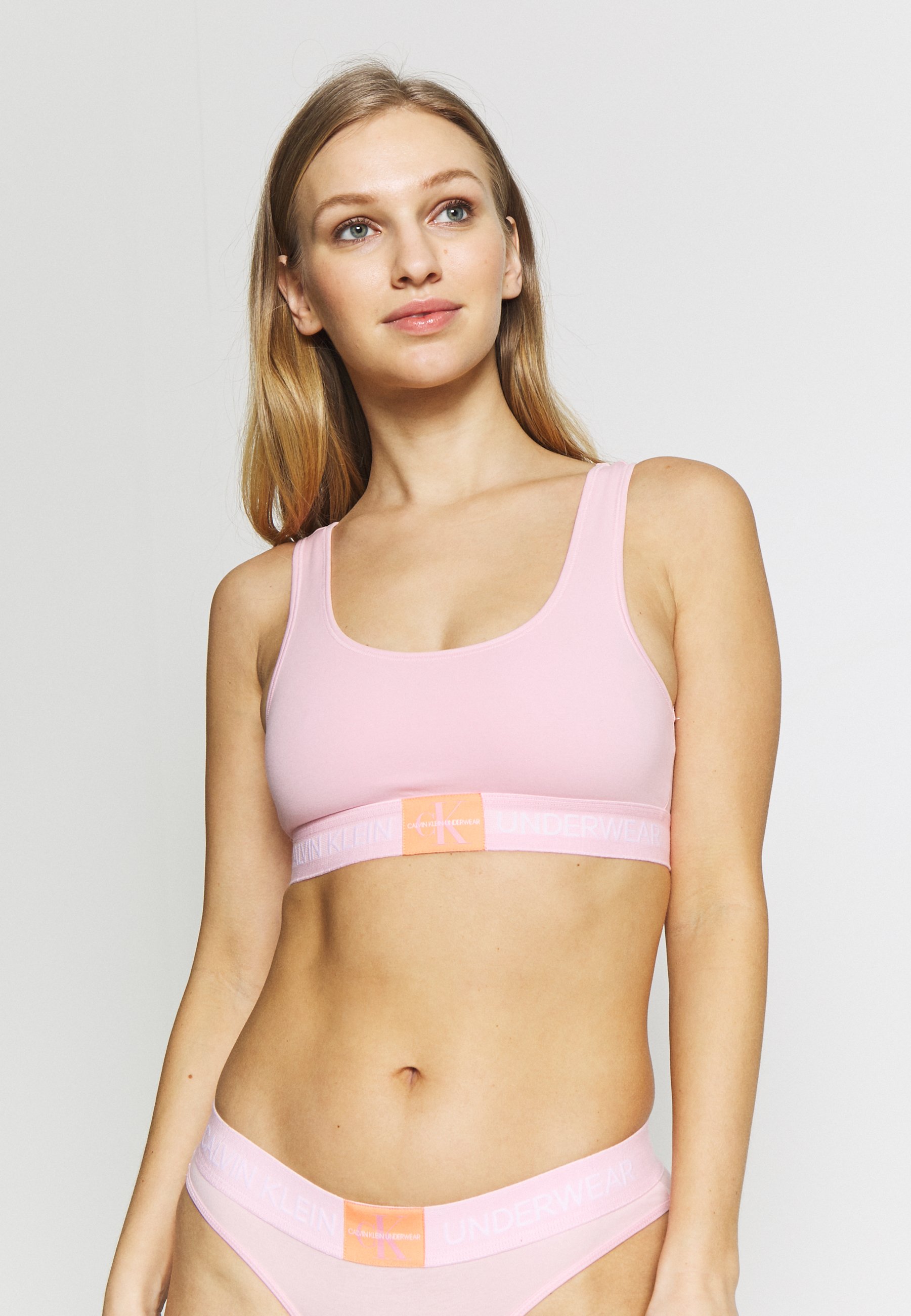 baby pink bralet