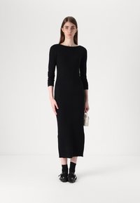 ONLY Tall ONLKATIA DRESS  - Abito in maglia - black
