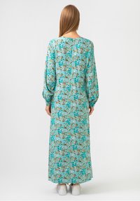 Touché Privé Robe longue - mottled light green