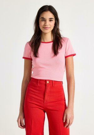 SHORT-SLEEVED - T-paita - pink