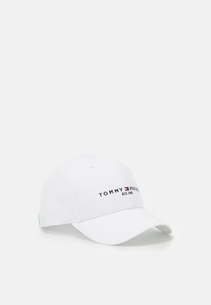 Casquette Tommy Hilfiger AM0AM11490 blanc ecru noir